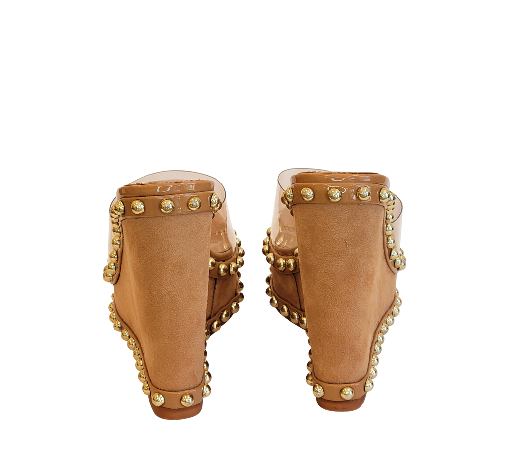 Women's shoes sandals high heels clear shoes