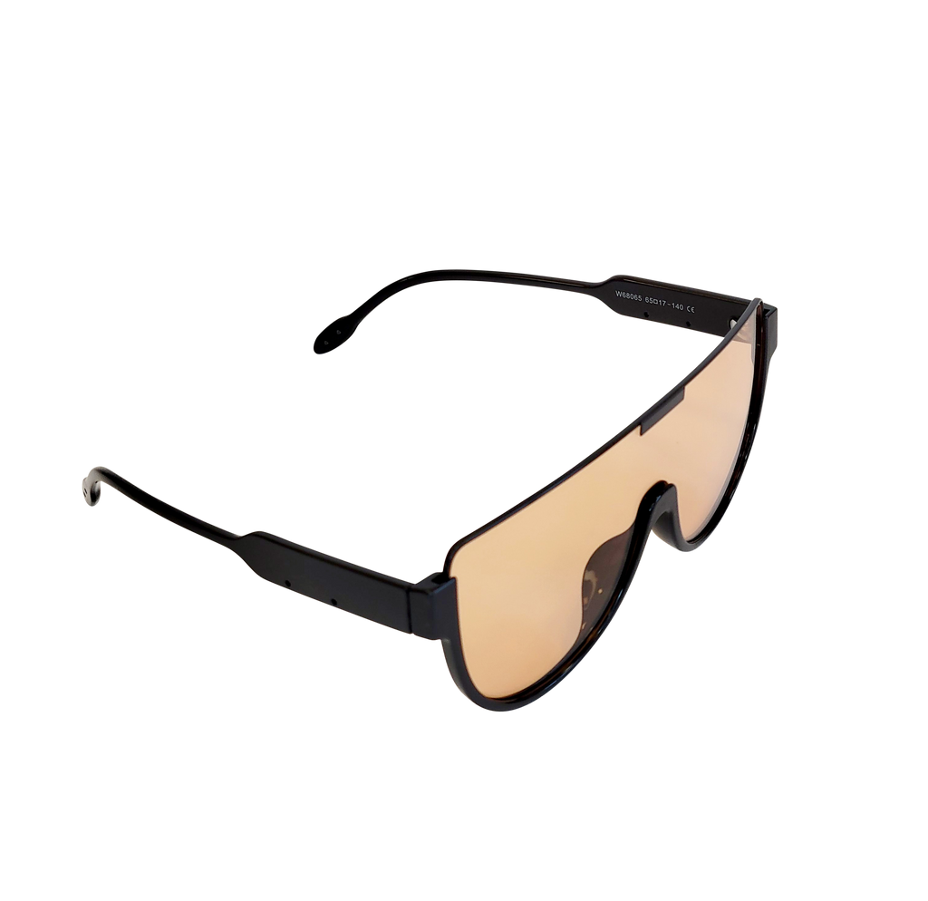 Half-frame Shield Sunglasses
