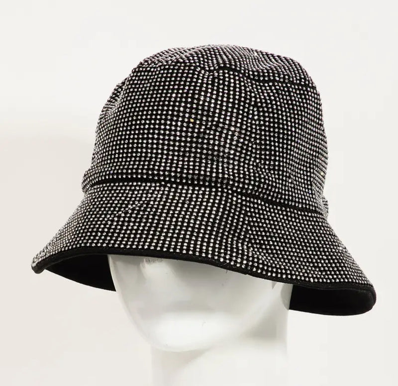Rhinestone Bucket Hat