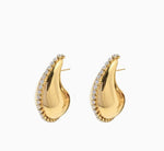 Rhinestone Teardrop Earrings