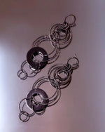 Gunmetal Dangle Earrings
